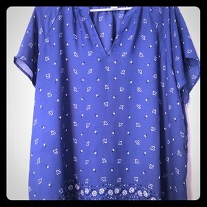 Ladies short sleeve top